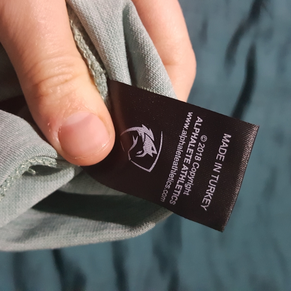 SOLD Alphalete jade green revivals small - Picture 6 of 8